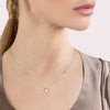 Margherita White Gold and Diamonds Necklace, 8mm